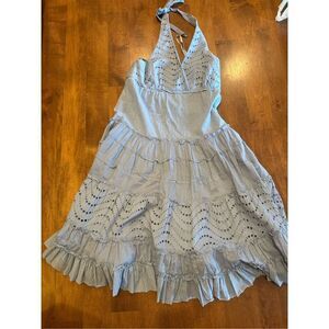 Woman’s BCBG maxazira dress size small 100% cotton boho chic